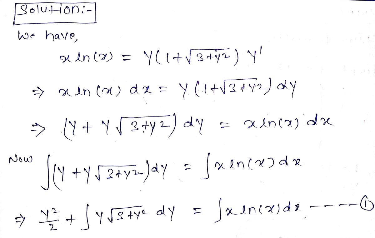 Calculus homework question answer, step 1, image 1